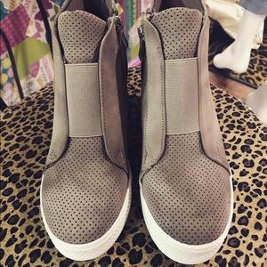 Wedged Booties Shoes